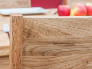 Miniaturka 3 - Krzesło drewniane do jadalni oparcie detale KARLI