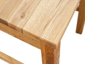 Miniaturka 5 - Detal siedzenie i nogi krzesła z litego drewna dębowego