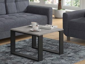 Miniaturka 4 - Stolik kawowy do industrialnego wnętrza aranżacja jasny beton ELMO