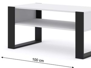 Miniaturka 1 - Prosta ława do salonu wymiary TAKOZ