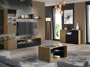 Miniaturka 4 - Meble do salonu loftowe aranżacja MERVE