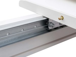 Miniaturka 10 - Stół rozkładany biały z drewna litego mechanizm rozkładania INGRID