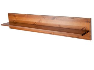 Miniaturka 2 - Klasyczna biała półka drewniana sosna ANADI