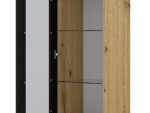 Miniaturka 1 - Przeszklona wisząca witryna do salonu otwarta TAKOZ