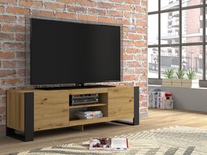 Miniaturka 5 - Szafka RTV dąb artisan 158 aranż TAKOZ