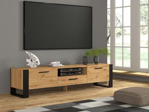 Miniaturka 11 - Szafka RTV do nowoczesnego salonu aranż artisan 200 IRFAN