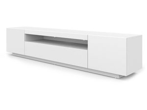 Miniaturka 1 - Nowoczesna szafka RTV biały LUMA