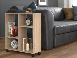 Miniaturka 9 - Funkcjonalny stolik na kółkach sonoma aranż STAR