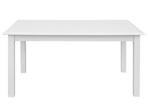 Miniaturka 6 - Stół rozkładany biały z drewna litego mechanizm rozkładania biały front INGRID