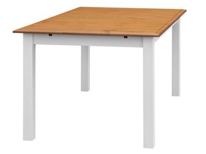 Miniaturka 17 - Stół rozkładany biały z drewna litego biały dąb INGRID