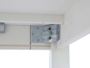 Miniaturka 12 - Stół rozkładany biały z drewna litego mechanizm rozkładania biały detale INGRID