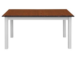 Miniaturka 2 - Stół rozkładany biały z drewna litego biały orzech INGRID