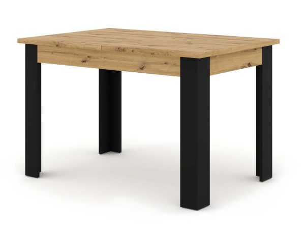 Rozkładany stół dąb artisan złożony IRFAN