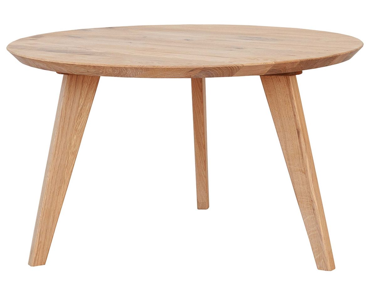 Drewniany okrągły stolik 90 cm Basic