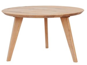 Miniaturka 10 - Stolik okrągły z drewna 70 cm KARNE