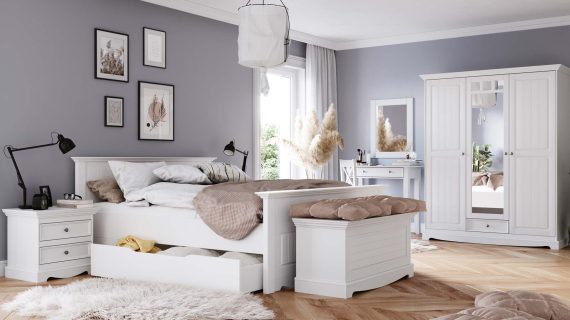 Łóżko Drewniane Białe – do Jakiej Sypialni Będzie Pasować?