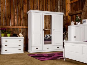 Miniaturka 11 - Meble białe drewniane ANADI