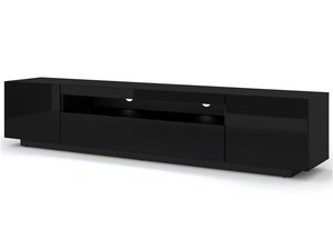 Miniaturka 5 - Szafka RTV 200 bez led czarny KISMET