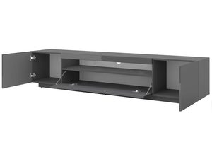 Miniaturka 3 - Szafka RTV 200 otwarta grafit KISMET