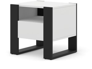 Miniaturka 2 - Szafka nocna do pokoju młodzieżowego biała TAKOZ