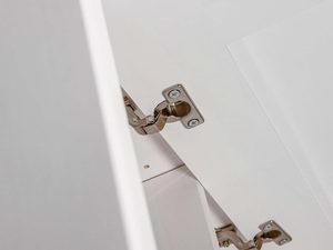 Miniaturka 9 - Szafka nocna na styl prowansalski biała detale ANADI