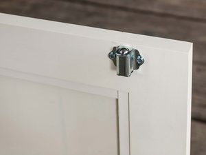 Miniaturka 5 - Biała szafka na buty do przedpokoju detale INGRID