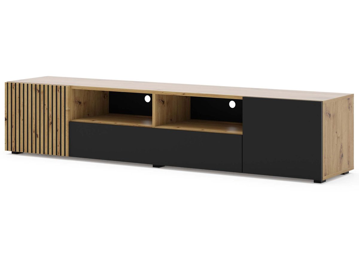 Rustykalna duża szafka RTV MERVE