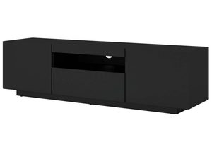 Miniaturka 15 - Stojąca szafka RTV 150 czarny mat KISMET