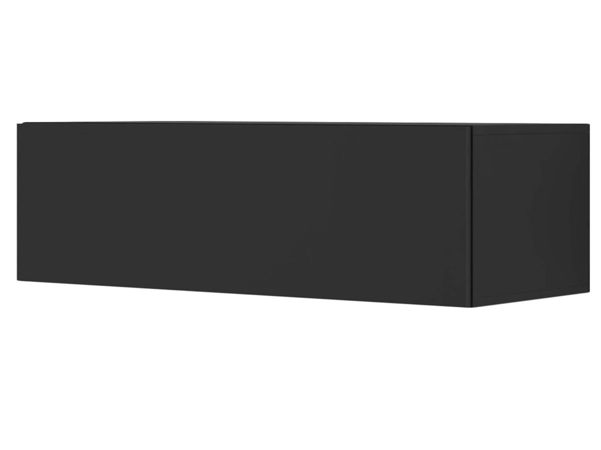 Szafka RTV czarny mat wisząca AMIRA