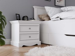 Miniaturka 7 - Szafka nocna w klasycznym stylu sypialnia zbliżenie INGRID