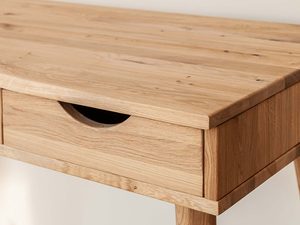 Miniaturka 10 - Biurko toaletka z litego drewna szuflada JENS