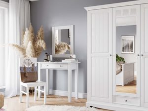 Miniaturka 6 - Drewniana toaletka aranżacja sypialnia INGRID