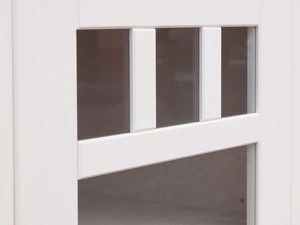 Miniaturka 6 - Witryna w stylu prowansalskim biały detale przeszklenia INGRID