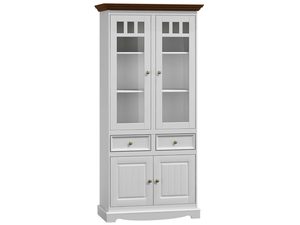 Miniaturka 4 - Witryna w stylu prowansalskim biały orzech INGRID