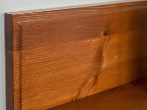 Miniaturka 6 - Klasyczna biała półka drewniana sosna detale ANADI