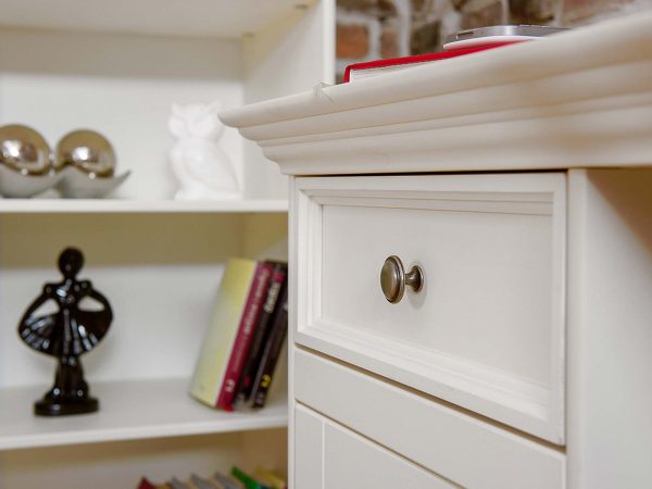 Biurko drewniane podwójne szuflada INGRID Biurko drewniane podwójne szuflada INGRID