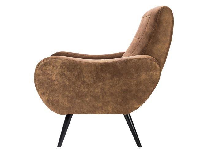 Fotel brązowy profil MIDORI