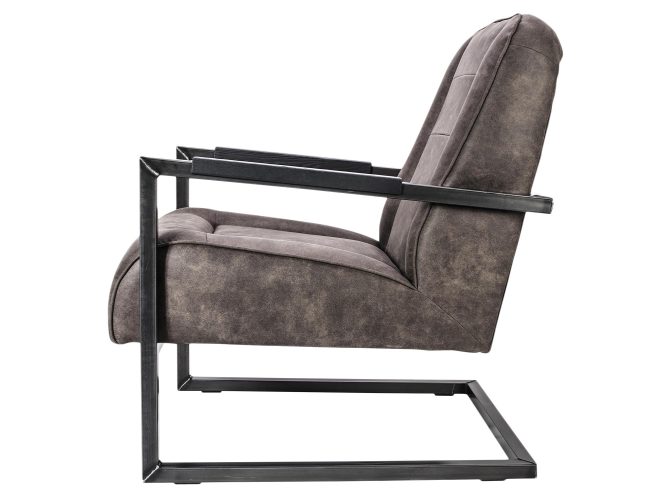 Fotel brązowy profil MINORI