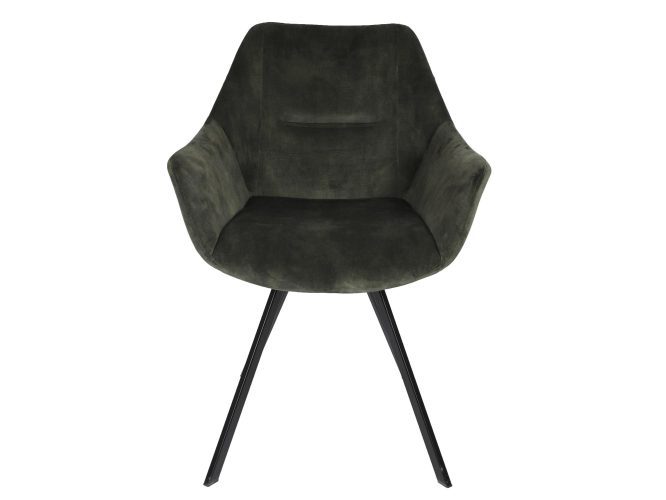 Krzesło fotel tapicerowany front FLORA 2