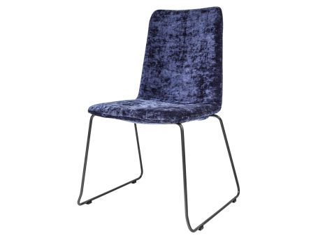 Krzesło niebieskie ikonka WINSTON 2