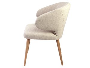 Miniaturka 4 - Krzesło beżowe profil LESLIE