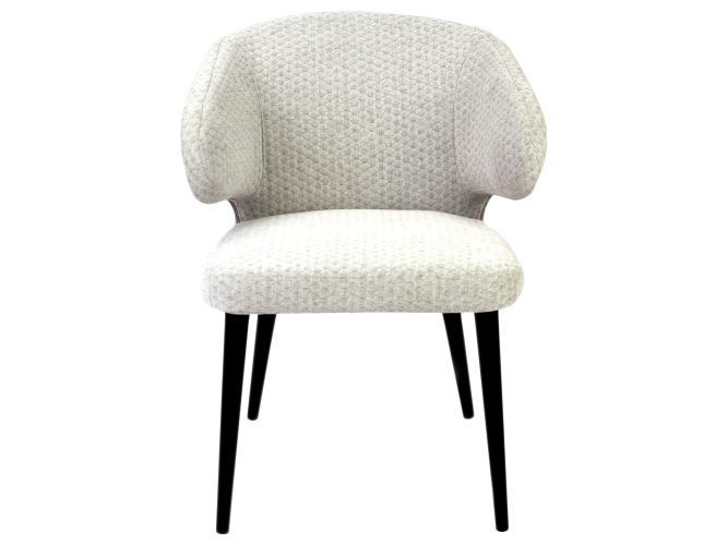 Krzesło biały front LESLIE