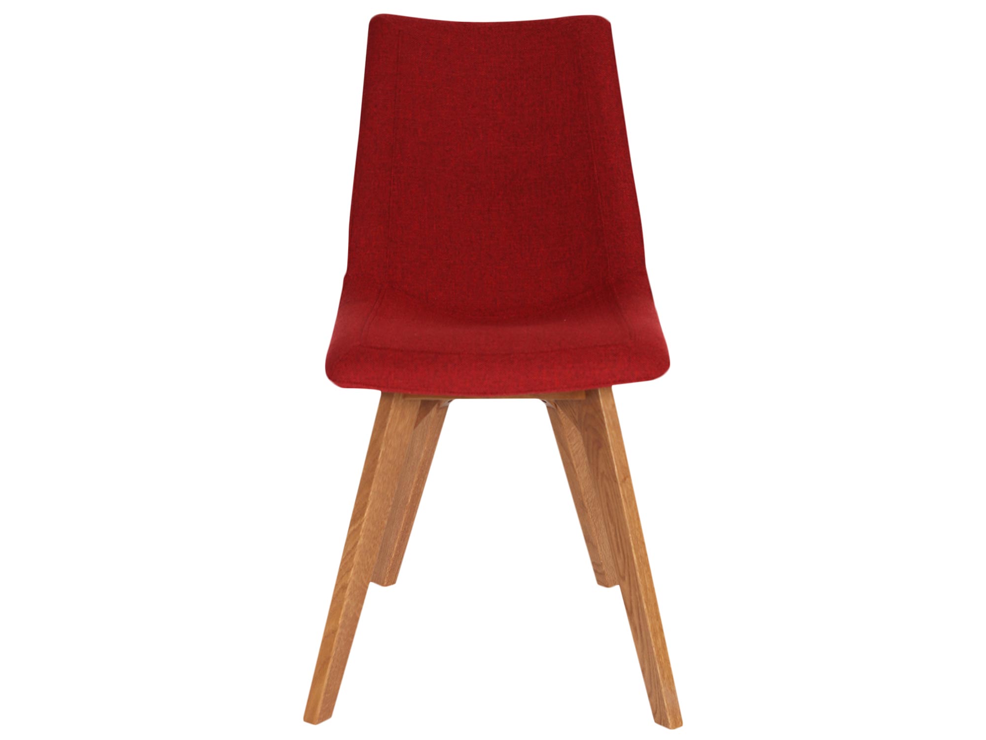 Krzesło czerwone front MILA