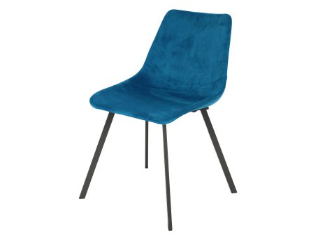 Krzesło niebieskie ikonka ELSIE 7
