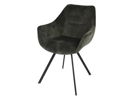 Krzesło fotel tapicerowany ikonka FLORA 2