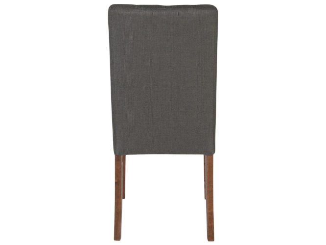 Krzesło tapicerowane z pikowaniem tył NORA