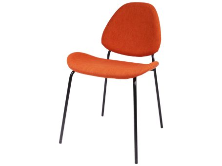 Krzesło pomarańczowe MISURI