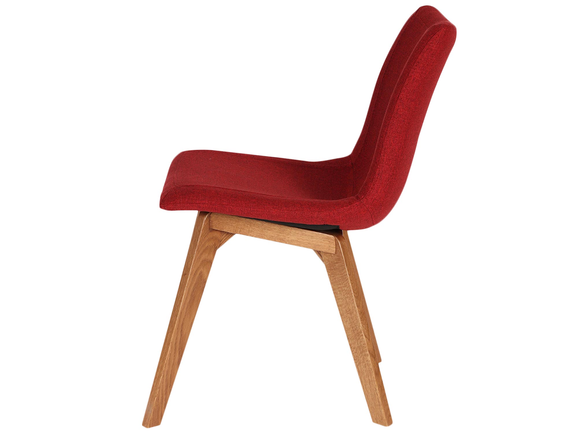 Krzesło czerwone profil MILA