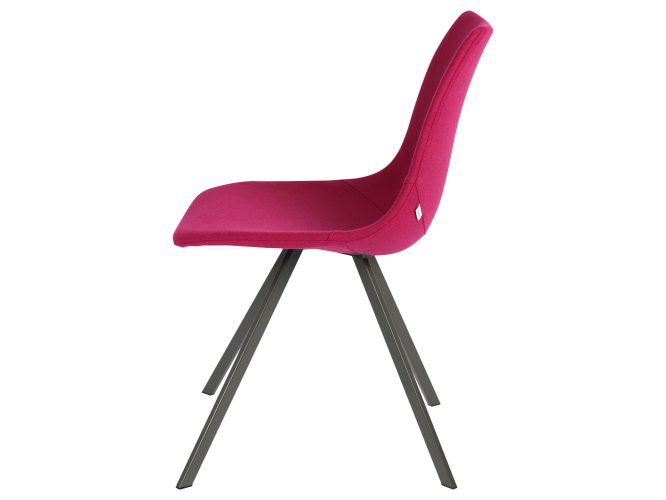 Nowoczesne krzesło na metalowych nóżkach profil OTIS 4