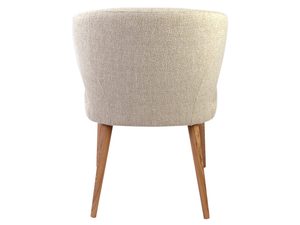 Miniaturka 6 - Krzesło beżowe tył LESLIE